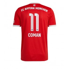 Bayern Munich Kingsley Coman #11 Hjemmedrakt 2022-23 Kortermet